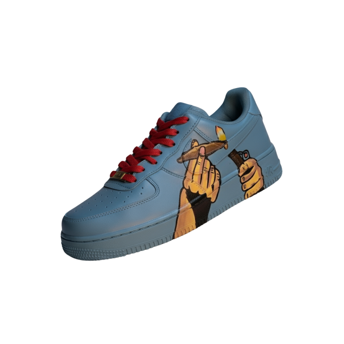 Cuban Cigar Art | Custom Nike Air Force 1 - Image 3