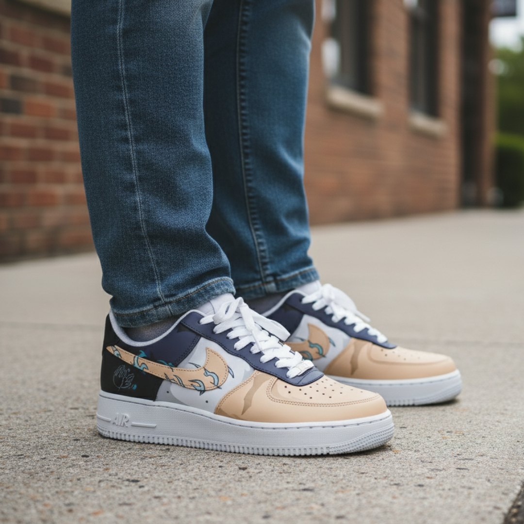 Todo Custom Nike Air Force 1 Low - Image 10