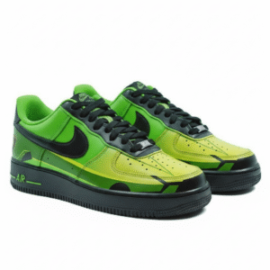 Lamborghini Green/Black | Custom Nike Air Force 1