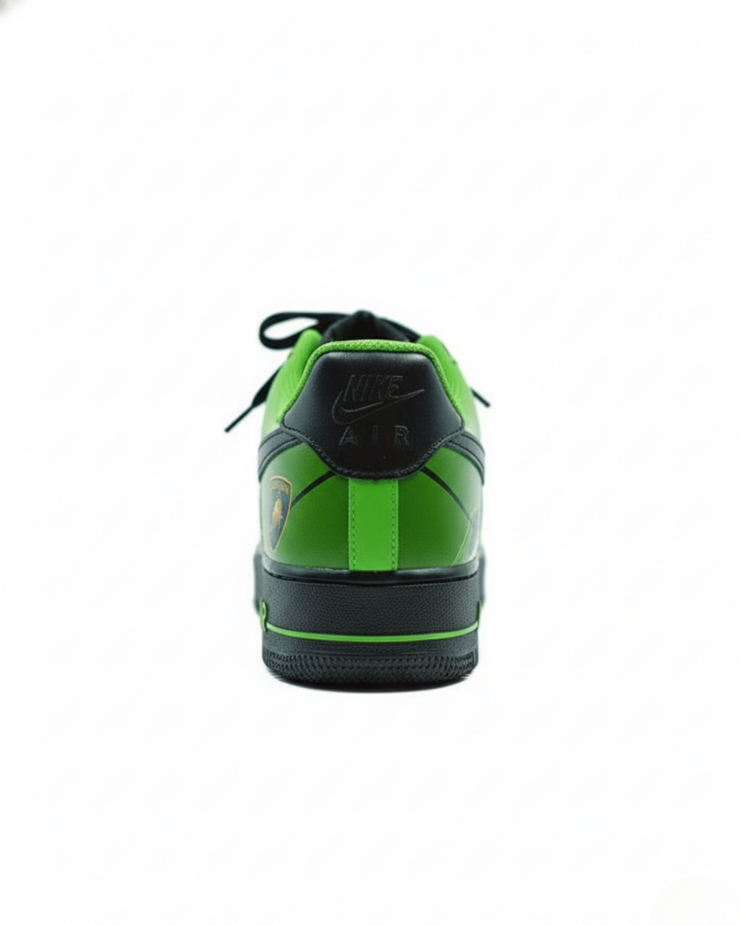 Lamborghini Green/Black | Custom Nike Air Force 1 - Image 5