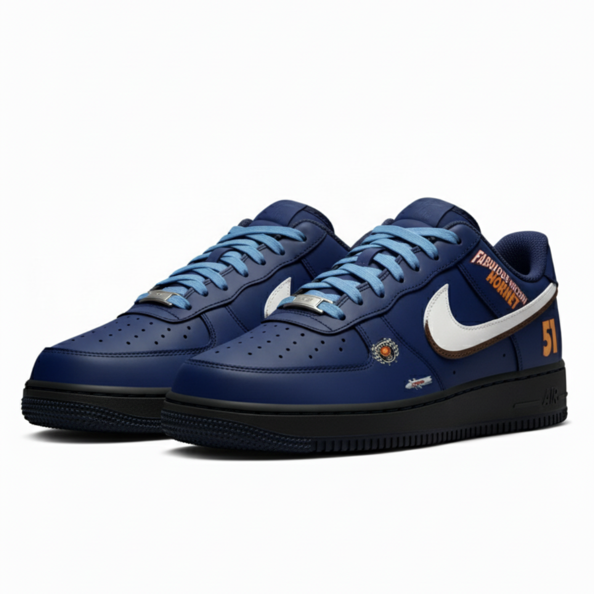 Fabulous Hudson Hornet | Custom Nike Air Force 1