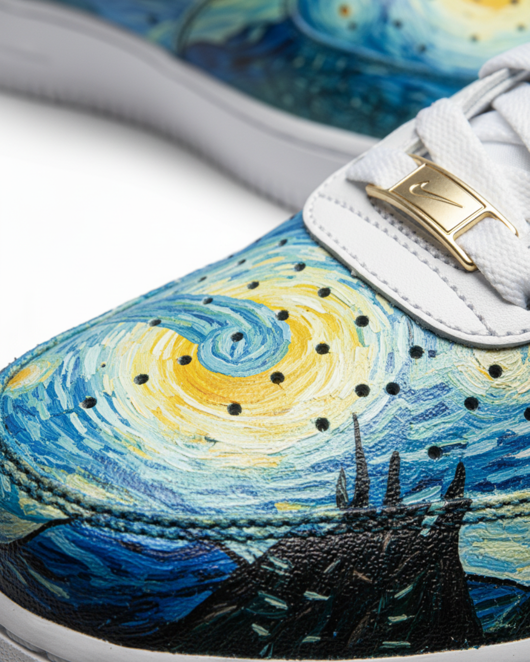 Vincent Van Gogh | Custom Nike Air Force 1 - Image 2