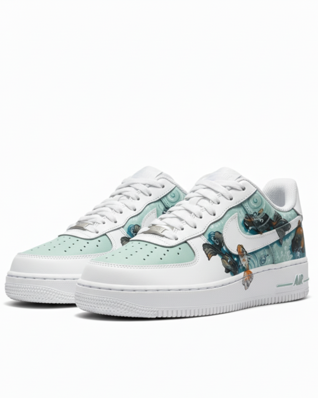Koi Pond | Custom Nike Air Force 1