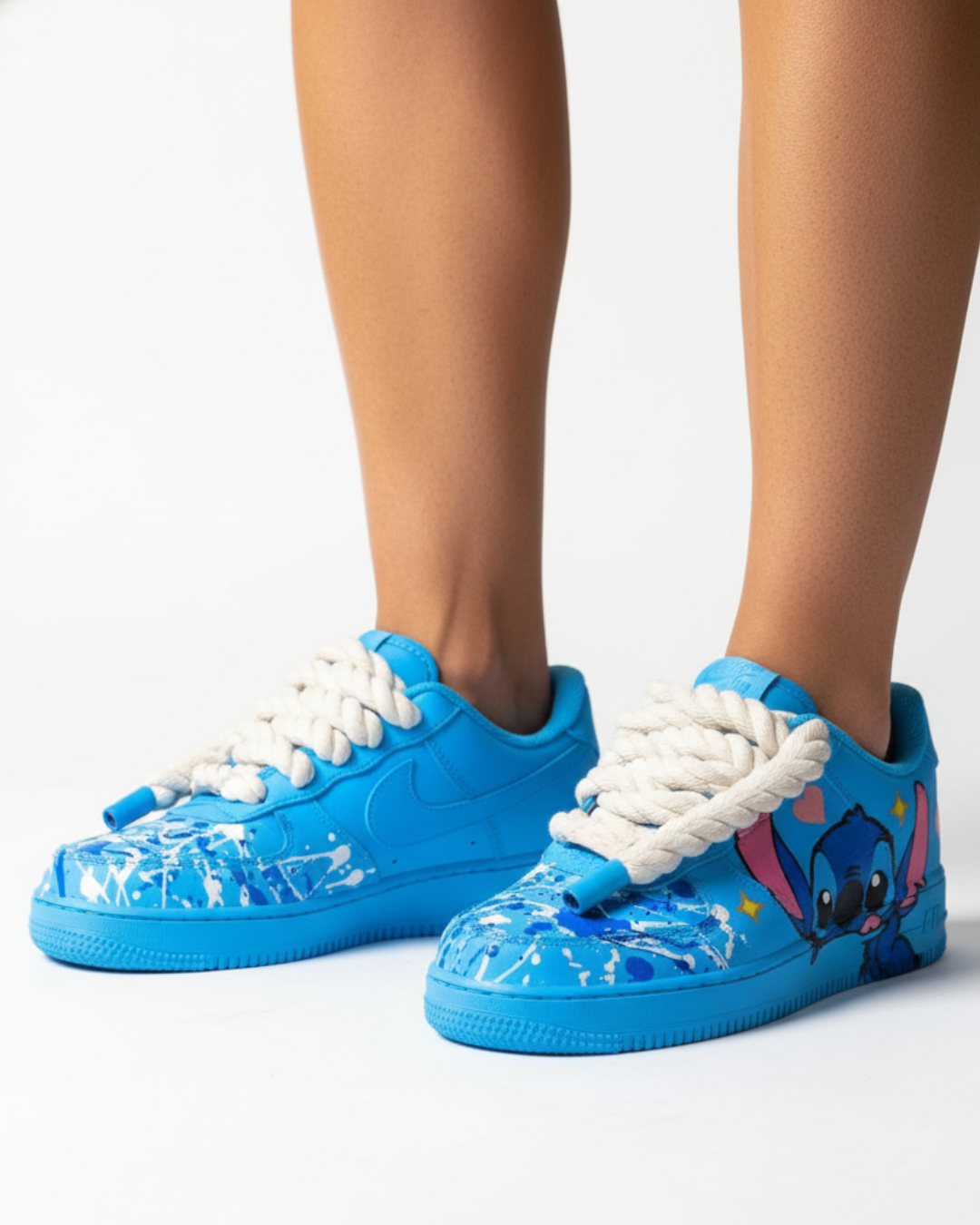 Stitch Art | Custom Nike Air Force 1 - Image 6