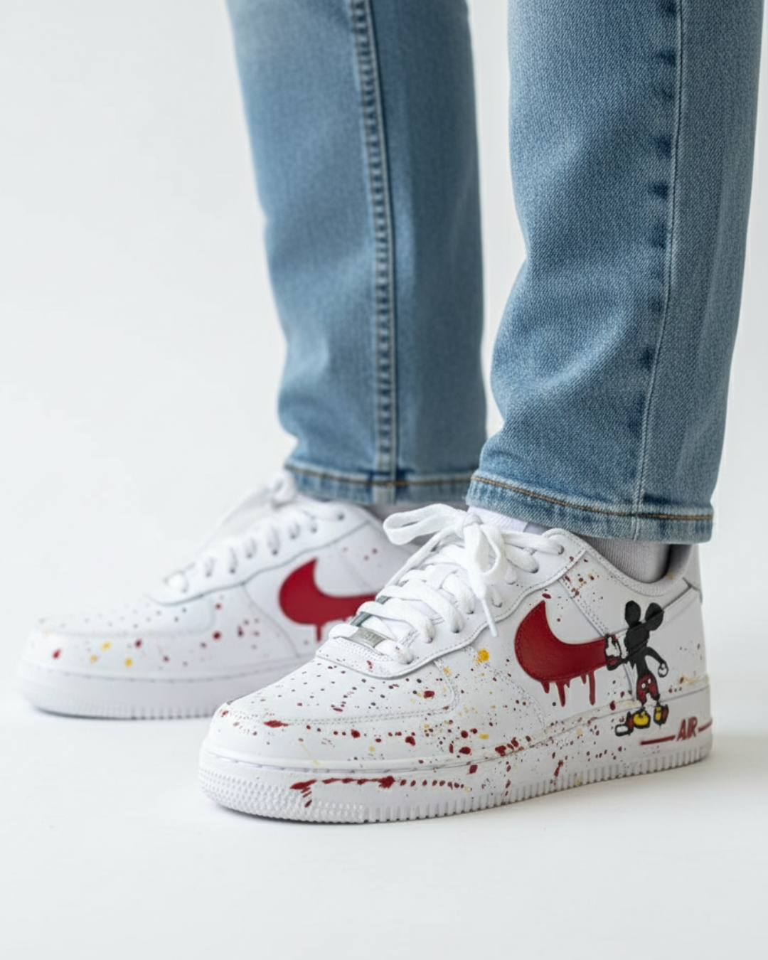 Mickey Mouse | Custom Nike Air Force 1 - Image 8
