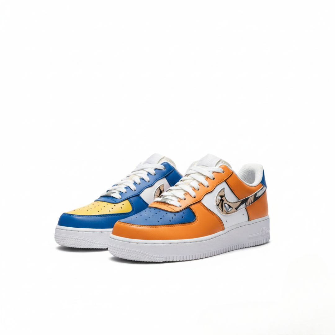 Goku X Vegeta Art | Custom Nike Air Force 1
