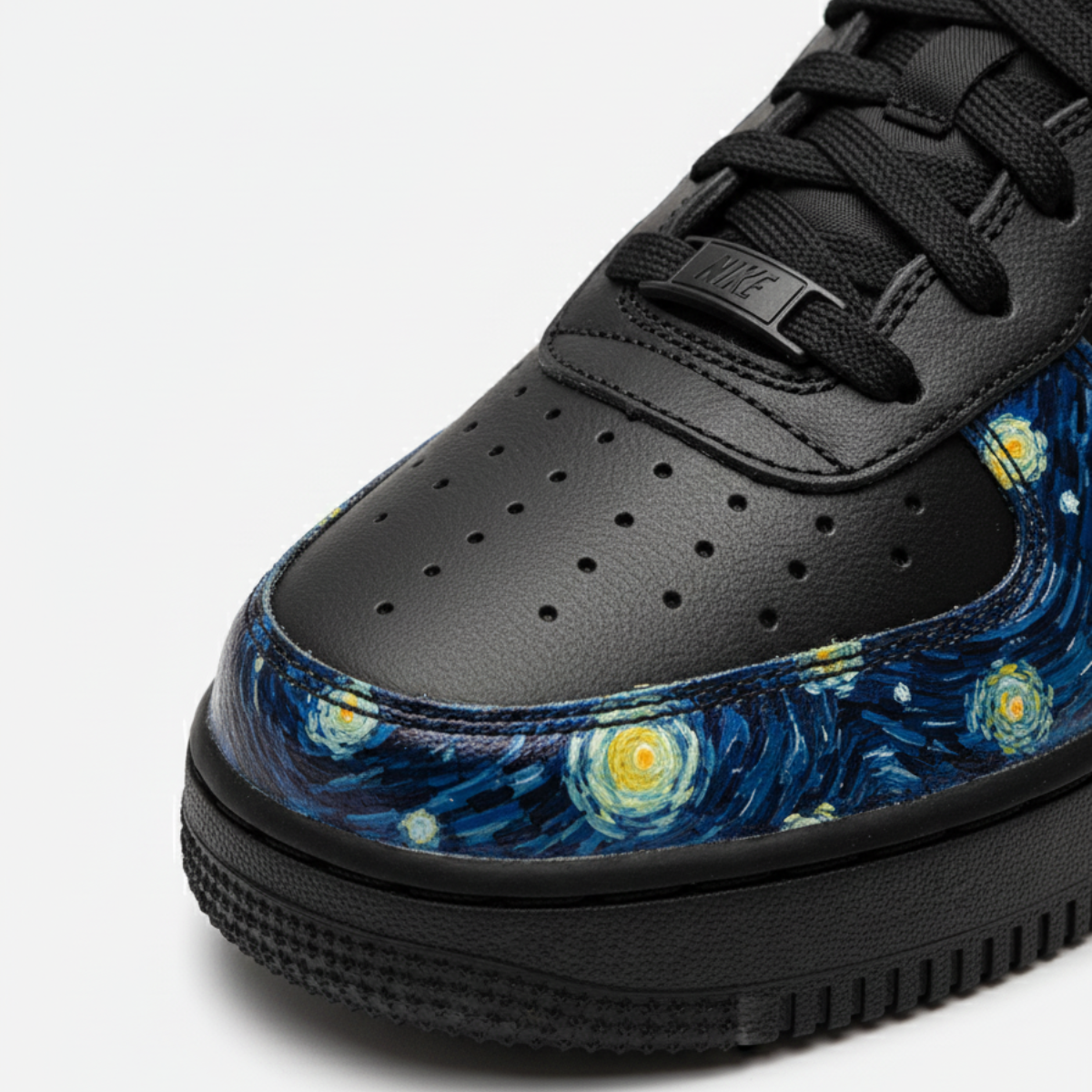 Vincent Van Gogh Art | Custom Nike Air Force 1 - Image 2
