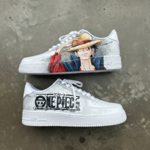 One Piece Luffy Custom Air Force